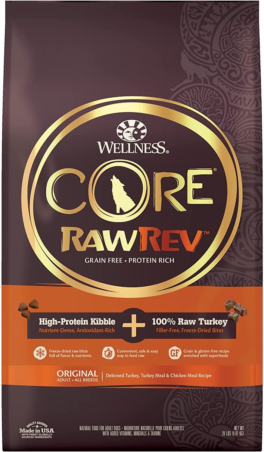 Wellness Core RawRev Grain-free Dog Food
