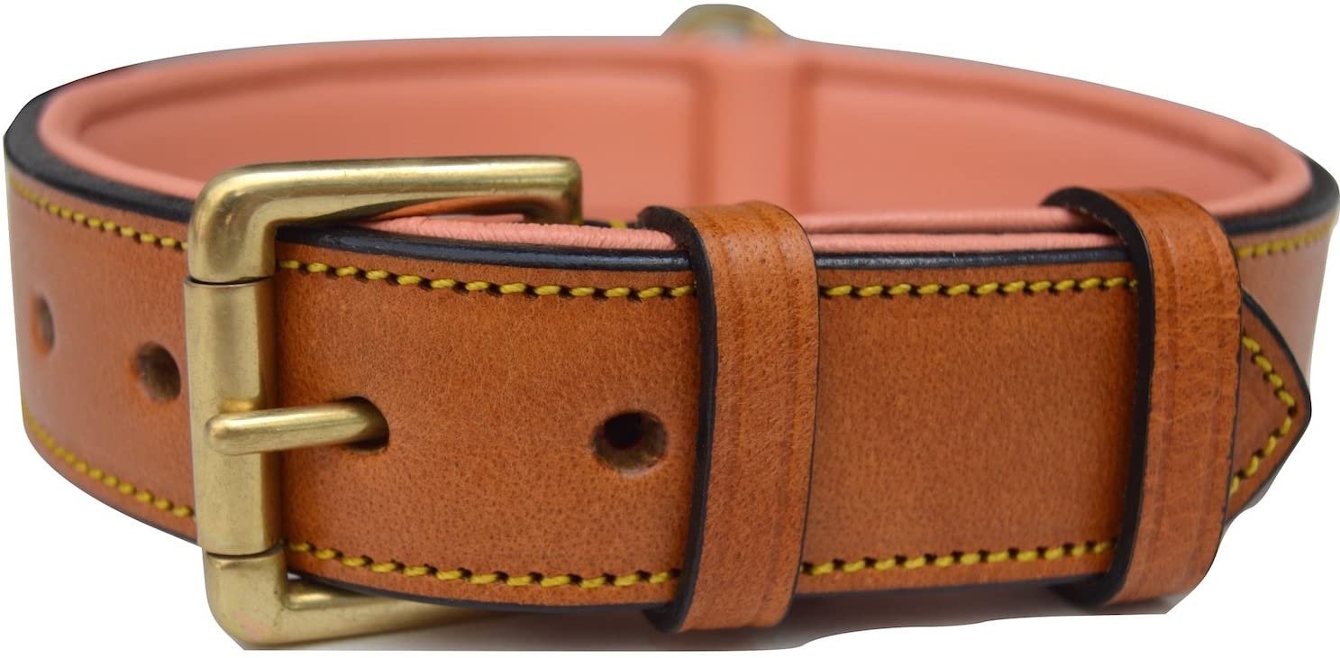 Soft Touch Collars-Luxury Real Leather Padded Dog Collars